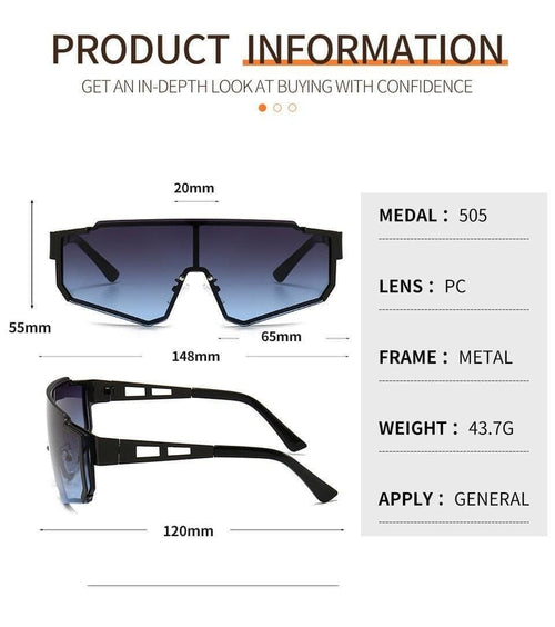 Men's Metal Personality Sunglasses Accessories