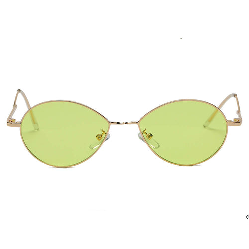 HICKORY | Small Retro Vintage Metal Round Sunglasses
